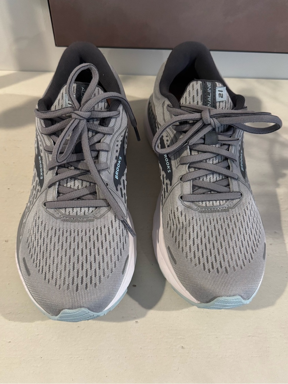 Brooks woman’s Grey Athletic Running Shoes